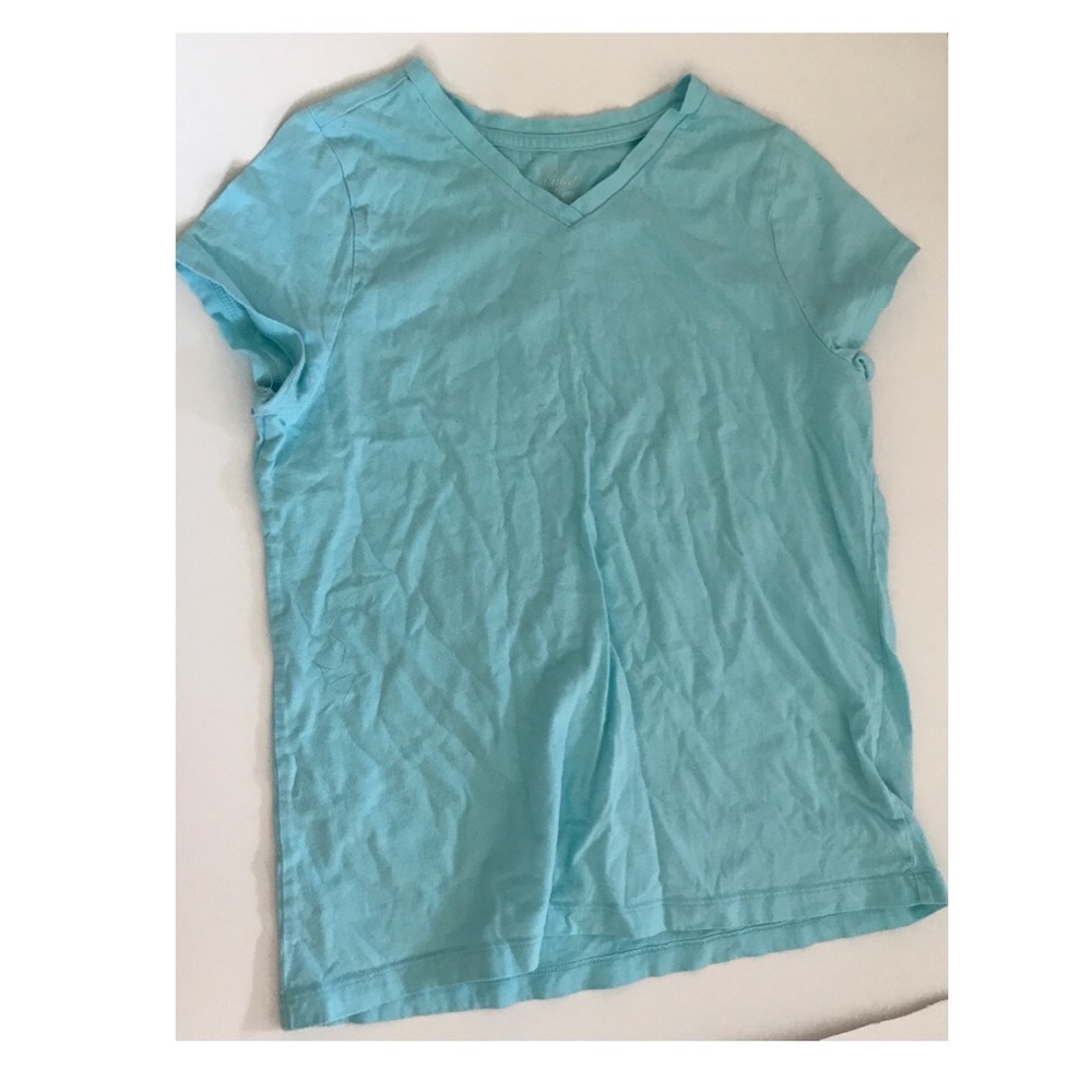 light blue faded glory tee
